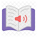 Audiobook Audio Learning Audio Education Icon