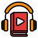 Audiobook Online Learning Music Icon