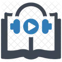 Livro De Audio Audio Livro Ícone