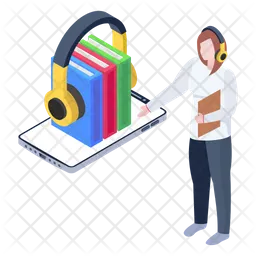 Audiolivros  Ícone