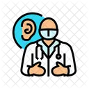 Audiologist Doctor Ear Icon