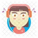 Audiophile Girl Audiophile Music Icon