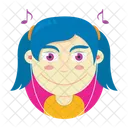 Audiophile Girl Audiophile Music Icon