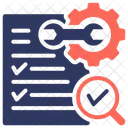 Audit Search Analysis Icon