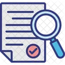 Audit Data Collection Procedure Data Gathering Icon