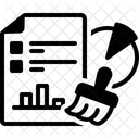 Audit Cleanup Audit Trail Records Icon