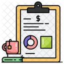 Diagramme circulaire d'audit  Icône