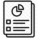 Audit-Kreisdiagramm  Symbol