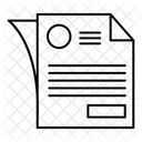 Audit Paperwork  Icon