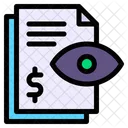 Audit Search Accounting Icon