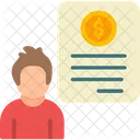 Auditor Accountant Account Icon