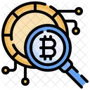 Auditoria De Bitcoin Busqueda De Bitcoin Busqueda De Bitcoin Icono