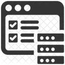 Auditoria de dados  Ícone