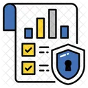 Auditoria De Seguridad Control De Seguridad Puesto De Control Icono