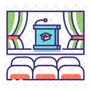 Auditorium Audience Hall Icon