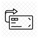 An Bankkonto Senden Symbol