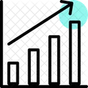 Aufwarts Und Abwartsdiagramm Aufwartspfeildiagramm Verlustdiagramm Symbol