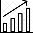 Aufwarts Und Abwartsdiagramm Aufwartspfeildiagramm Verlustdiagramm Symbol