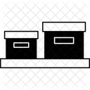 Aufbewahrungsbox Heimorganisation Aufbewahrungsbehalter Symbol