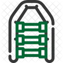 Schlauchboot Aufblasboot Symbol