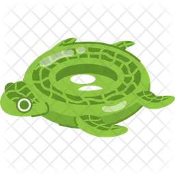 Aufblasbare Schildkröte  Symbol