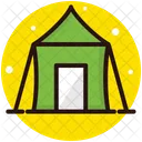 Aufblasbar Zelt Camp Symbol