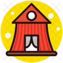 Aufblasbar Zelt Camp Symbol
