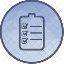 Aufgaben Checkliste Workflow Symbol