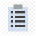 Medizinische Liste Checkliste Bericht Symbol