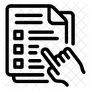 Aufgabenliste Checkliste Liste Icon