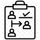 Aufgabe Zuweisung Zuordnung Symbol