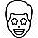 Aufgeregt Aufgeregt Eifrig Symbol
