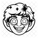 Aufgeregt Erstaunt Reaktion Symbol