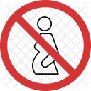 Aufhoren Schwanger Zu Sein Schwanger Schwangere Frauen Symbol