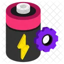 Aufladen des Akkus  Symbol