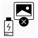 Aufladen des Akkus  Symbol