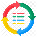 Pfeildiagramm Symbol