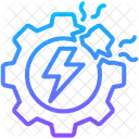 Zusammenbruch Panne Problem Symbol