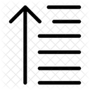 Aufsteigend Graph Diagramm Symbol