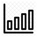 Aufsteigendes Balkendiagramm  Symbol