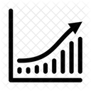 Aufsteigendes Diagramm  Symbol