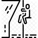 Steigen  Symbol