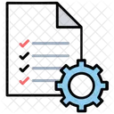 Bestellung Abwicklung Checkliste Symbol