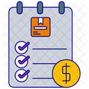 Auftragsabwicklung Auftragsabwicklung Auftragsmanagement Symbol