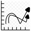 Aufwartsdiagramm Zusammenfuhren Aufwartsgraph Zusammenfuhren Datenanalyse Symbol