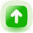 Aufwartspfeil Symbol