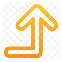 Aufwärtspfeil  Symbol
