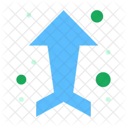 Aufwärtspfeil  Symbol