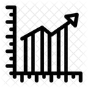 Trading Up Wachstumsdiagramm Wachstum Symbol