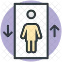 Aufzug Lift Passagier Icon